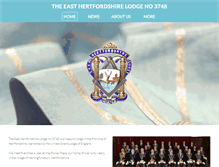 Tablet Screenshot of easthertslodge.org